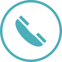 Telephone Blue Line  Icon